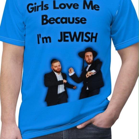 I'm Jewish and Proud of it! One of a kind Tee - Picture 5 of 5